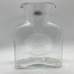 BLENKO Water Bottle Crystal Pitcher
